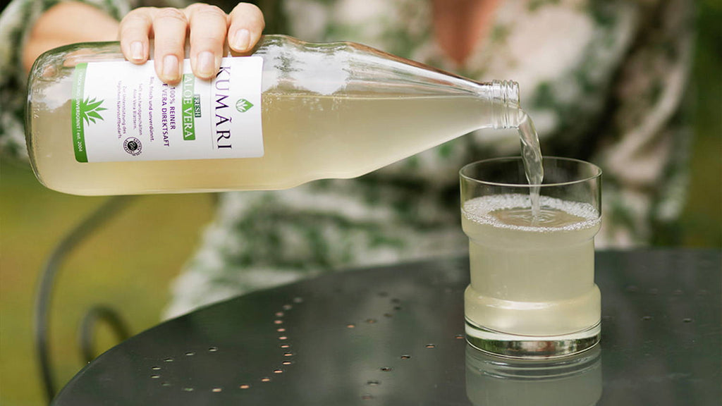 Fasten mit der Aloe Vera Trinkkur