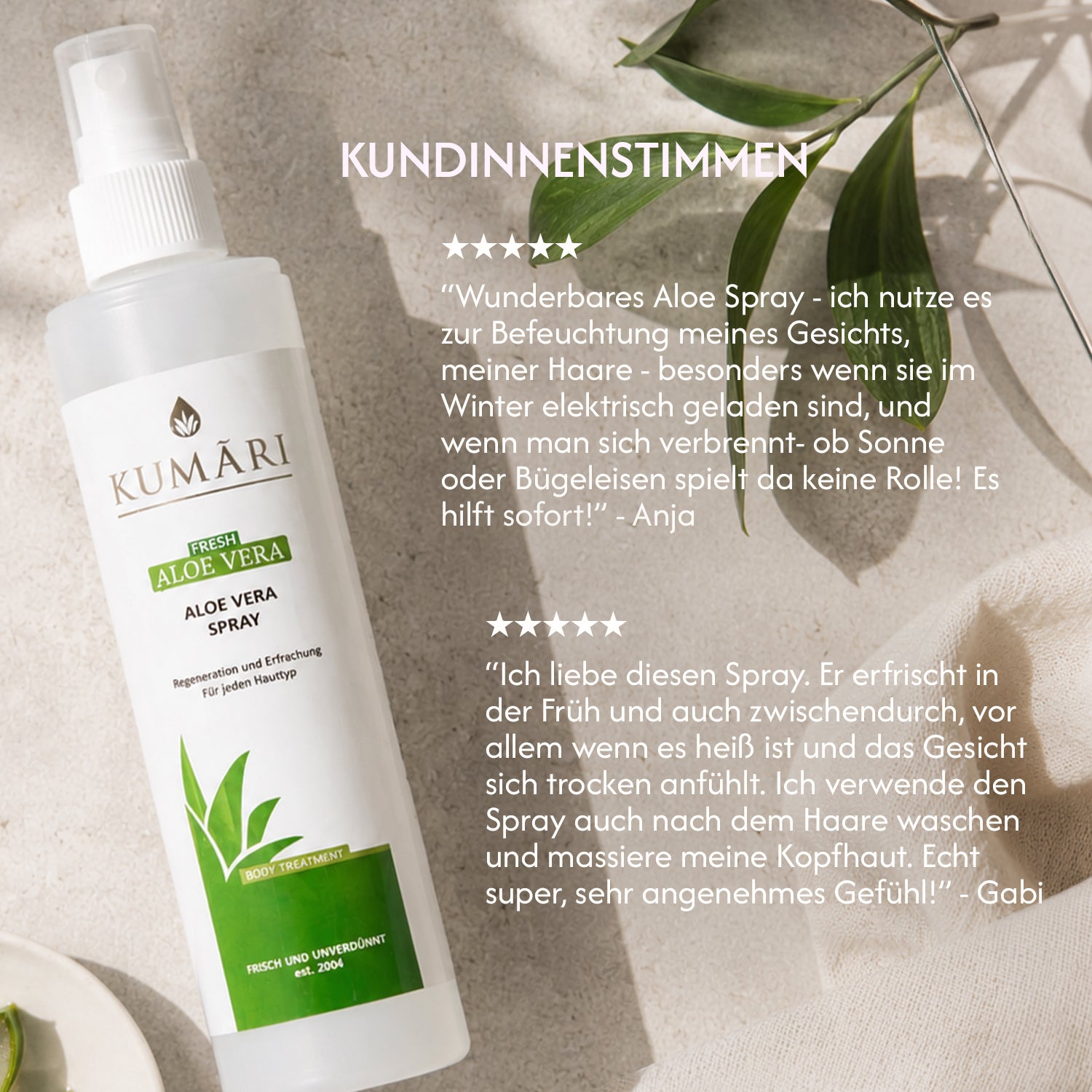 Aloe Vera Spray