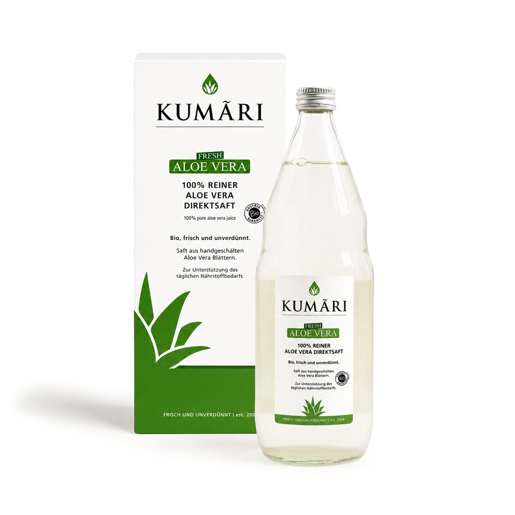 100% Bio Aloe Vera Direktsaft